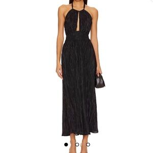 Gwen Plisse Halter Midi from Minkpink!